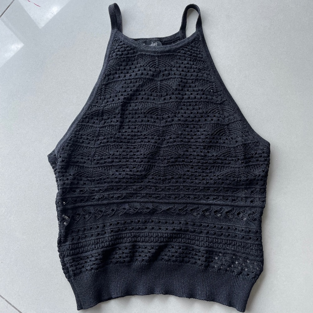 Bardot knit top